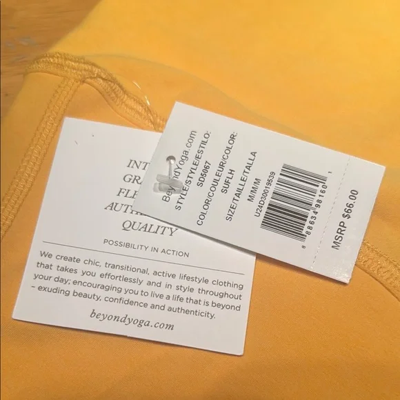 Beyond Yoga Spacedye All for Run Shorts (sunflower heather) - Picture 7 of 9